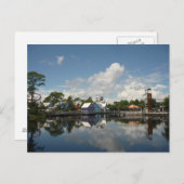 Sandestin Baytown Wasserreflektion Postkarte (Vorne/Hinten)