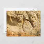 SandFaces Postkarte (Vorne/Hinten)