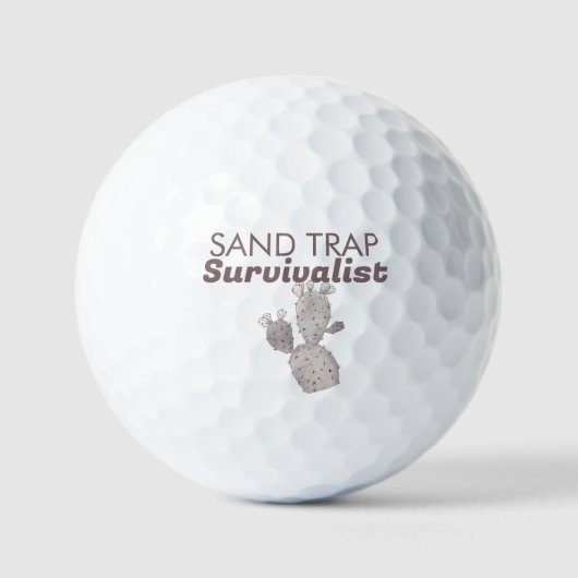 Sandfalle Cactus Golfball (Vorderseite)