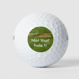 Sandfalle Golfball
