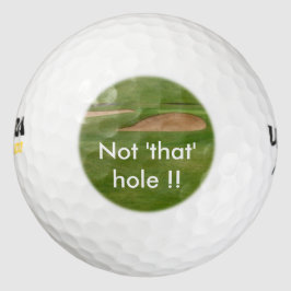 Sandfalle Golfball
