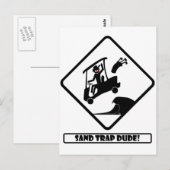 Sandfalle TYP-3 Postkarte (Vorne/Hinten)