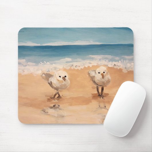 Sandfänger am Sea Shore Mouse Pad Mousepad (Mit Mouse)