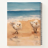 Sandfänger am Sea Shore-Notebook Notizblock (Rückseite)