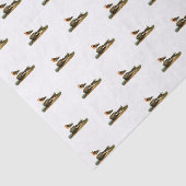 Sandfänger am Strand Zeichnend - Vintage Illustrat Seidenpapier (Ausschnitt)