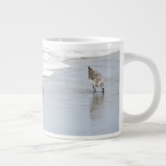 Sandfänger auf dem Beach Foto Spezialität Kaffee T Jumbo-Tasse (Rechts)