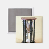 Sandglas, 17. Jahrhundert Magnet (Vorderseite/Rückseite)