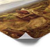 Sandgruben, Hampstead Heath, 1849 Poster (Ecke)