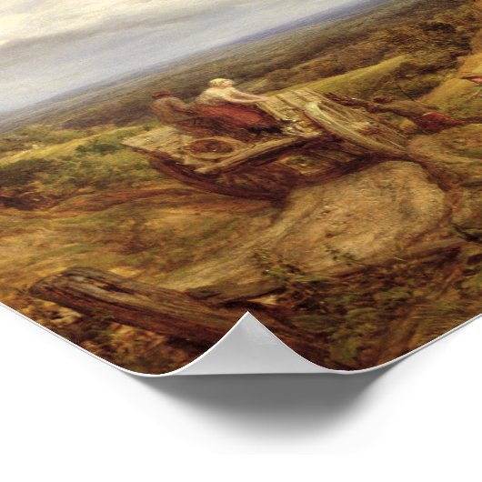 Sandgruben, Hampstead Heath, 1849 Poster (Ecke)