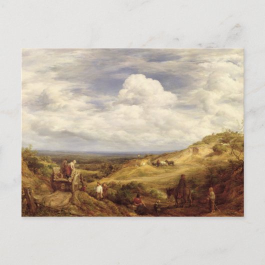 Sandgruben, Hampstead Heath, 1849 Postkarte (Vorderseite)