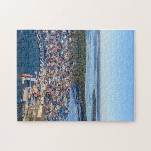 Sandhamn, Stockholm-Archipel, Schweden Puzzle (Horizontal)