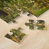 Sandhill Crane bei Moose Ponds in Grand Teton Puzzle (Seite)