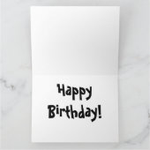 Sandhill Crane Birds Birthday Greeting Card Karte (Innenseite)