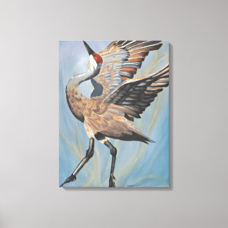 Sandhill Crane canvas print Leinwanddruck