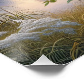 Sandhill Crane Couple Decoupage Poster (Ecke)