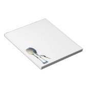 Sandhill Crane Foto Stationery Notepad Notizblock (angewinkelt)