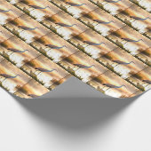 Sandhill Crane in einem Sumpf Geschenkpapier (Ecke)