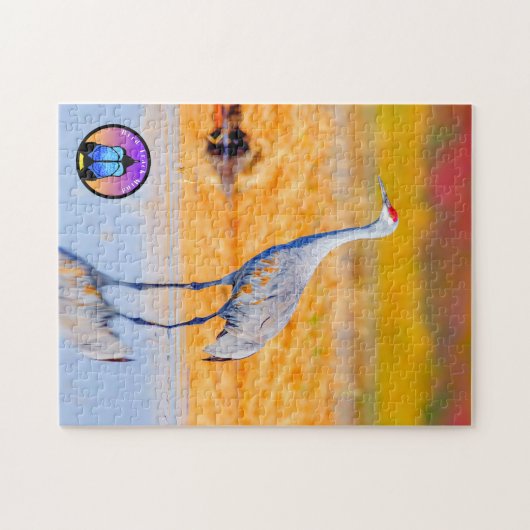 Sandhill Crane Jigsaw Puzzle (Horizontal)