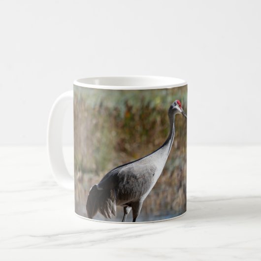 Sandhill Crane Kaffeetasse (Vorderseite Links)