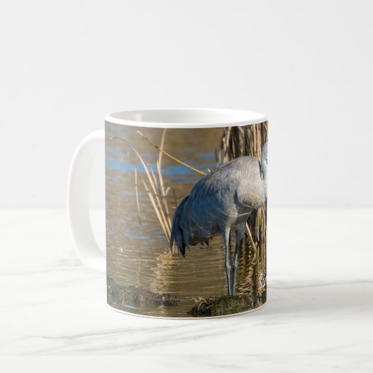 Sandhill Crane Kaffeetasse (Vorderseite Links)