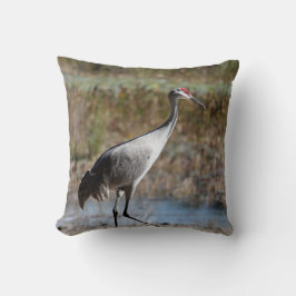 Sandhill Crane Kissen