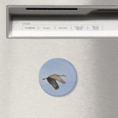 Sandhill Crane Magnet (In Situ (Geschirrspüler))
