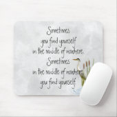 Sandhill Crane mit Angebot Mousepad (Mit Mouse)