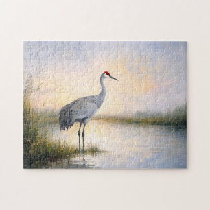Sandhill Crane Painting Puzzle