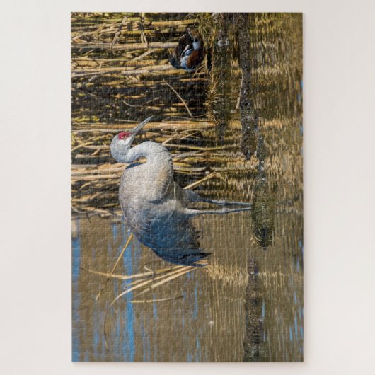 Sandhill Crane Puzzle (Vertikal)