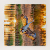 Sandhill Crane Start Puzzle (Horizontal)