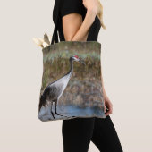 Sandhill Crane Tasche (Von Nahem)