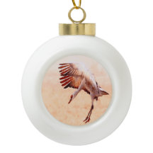 Sandhill Crane Tree Ornament