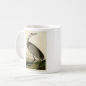 Sandhill Crane von Audubons Vögeln von Amerika Kaffeetasse (Vorderseite Links)