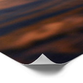 Sandhill Cranes am Morgen Poster (Ecke)