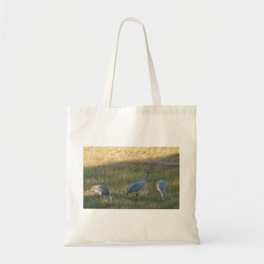 Sandhill Cranes Bag Tragetasche (Vorne)