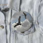 SANDHILL CRANES BUTTON (Beispiel)