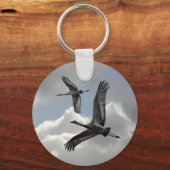 SANDHILL CRANES SCHLÜSSELANHÄNGER (Vorderseite)