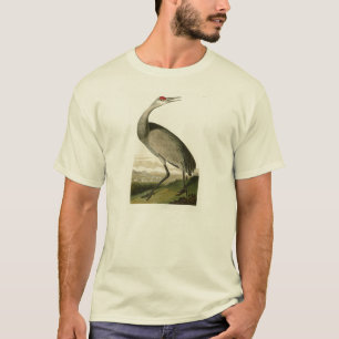 Sandhill Kran-John James Audubon-Vögel von Amerik T-Shirt