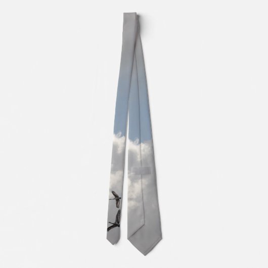 SANDHILL KRÄNE KRAWATTE (Rückseite)