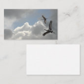 SANDHILL KRÄNE VISITENKARTE (Vorne/Hinten)