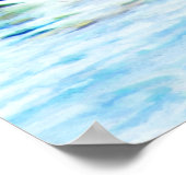 Sandhill-Kraniche & Gans Poster (Ecke)