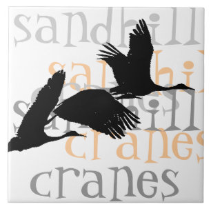 Sandhill streckt Fliese