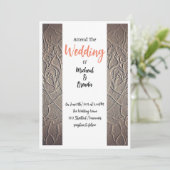 Sandhochzeiten Einladung (Stehend Vorderseite)