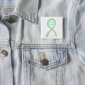 Sandhoff Disease Awareness Ribbon Custom Buttons (Beispiel)