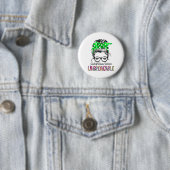 Sandhoff Disease Awareness Ribbon Support Geschenk Button (Beispiel)