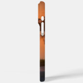 Sandhügelkrane Silhouette bei Sunset Case-Mate iPhone Hülle (Rückseite / Links)