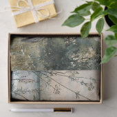 Sandhügelkranich am Teich Seidenpapier (Geschenk)