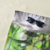 Sandhügelkranich Strandtuch (Beispiel)