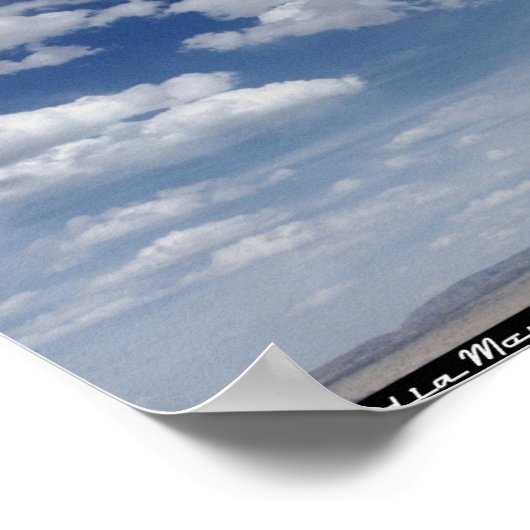 Sandia Berge Panoramasicht Poster (Ecke)