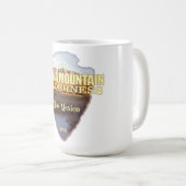 Sandia Mountain WA (Pfeilspitzen) Kaffeetasse (VorderseiteRechts)